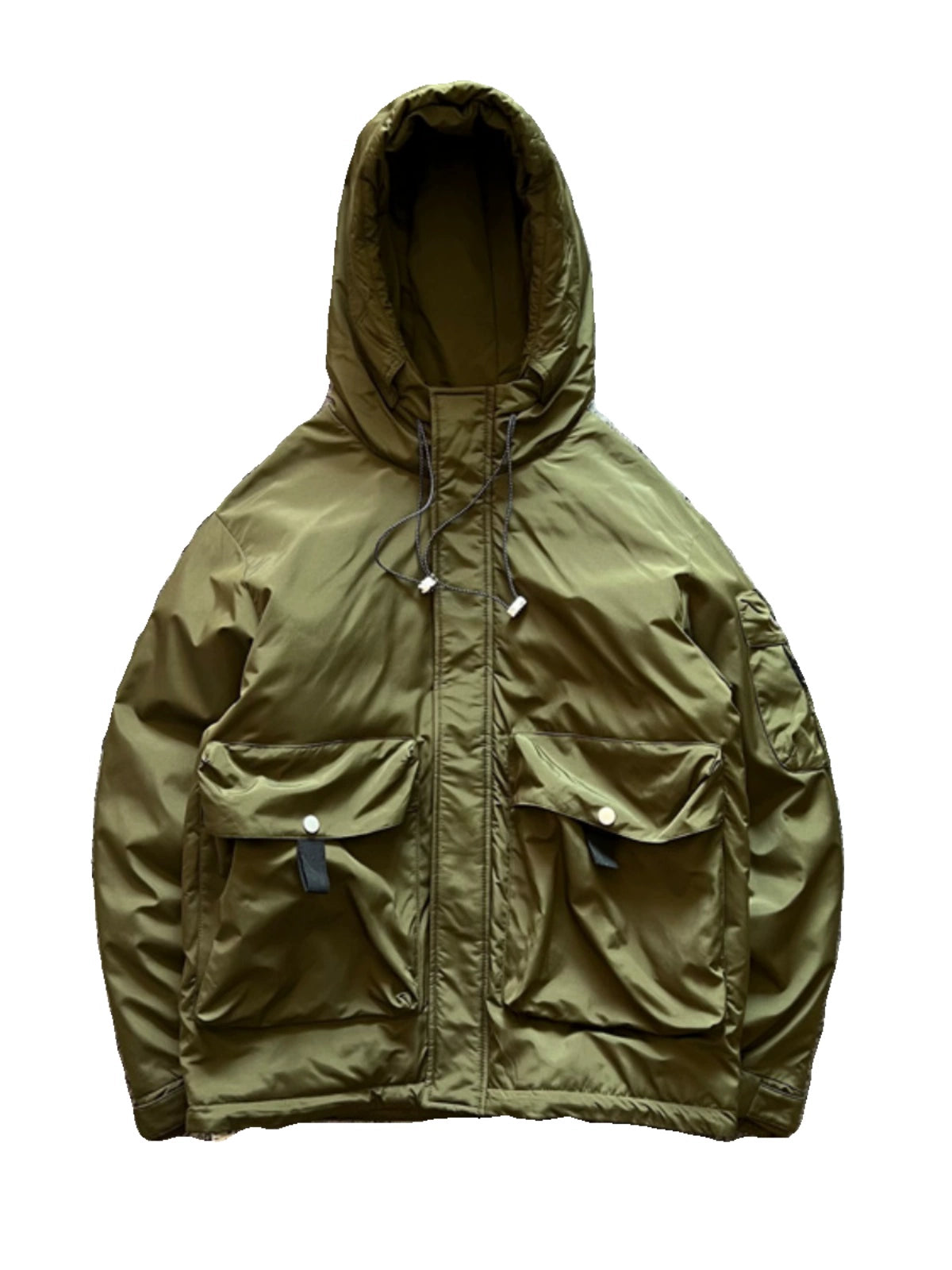 Retro Hooded Down Jacket V0861