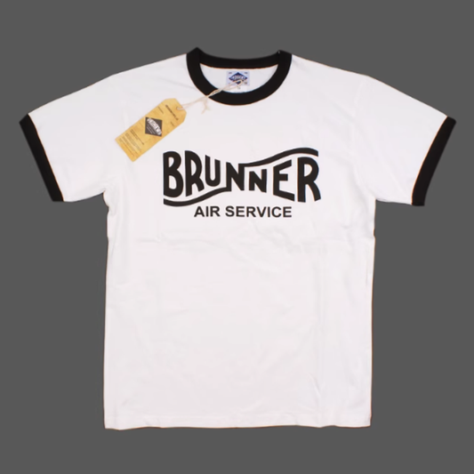 Retro Block Cotton Ringer Tee V0741