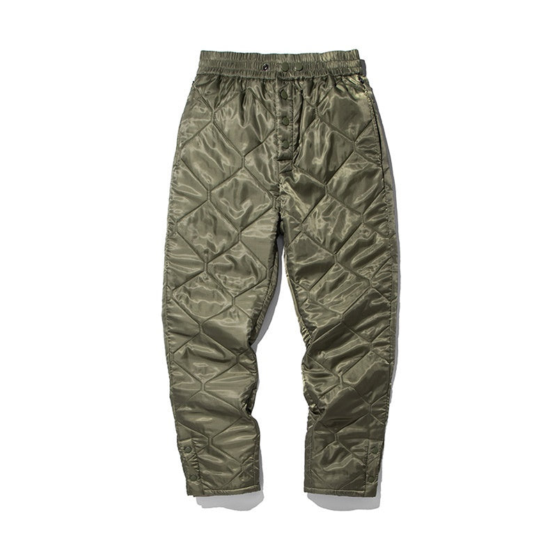 Quilted warm pants V0328