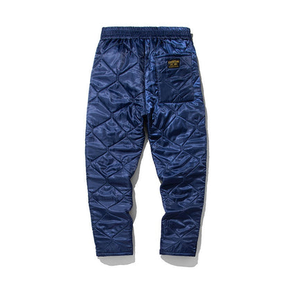 Quilted warm pants V0328