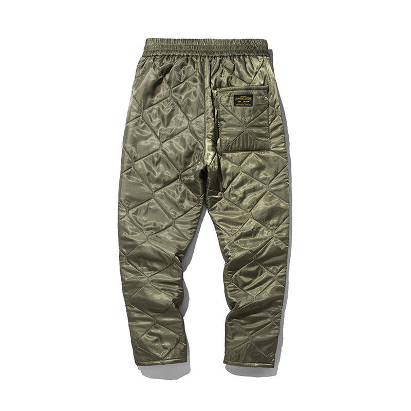 Quilted warm pants V0328