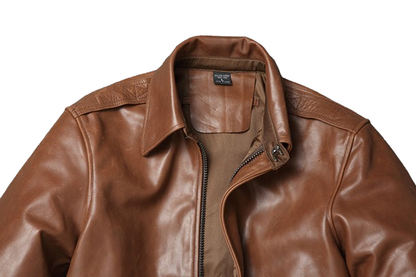 A2 Flight Leather Jacket V0401