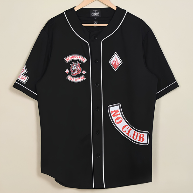 Motorcycle Baseball Shirt V1024