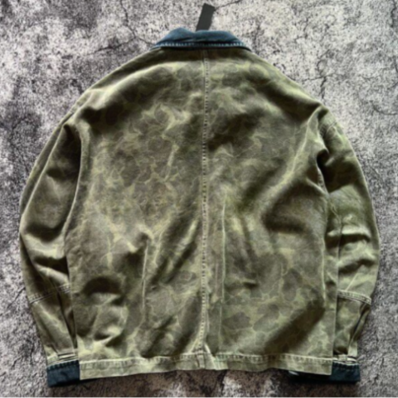 Vintage Camouflage Work Jacket V0923