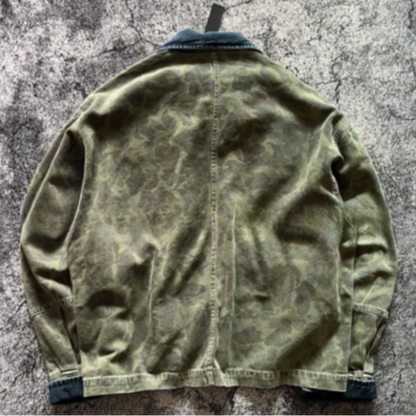 Vintage Camouflage Work Jacket V0923