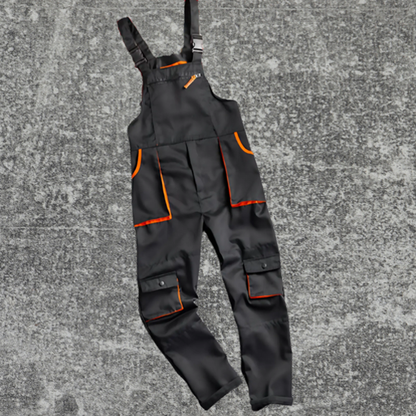 Multi-pocket work overalls V0455