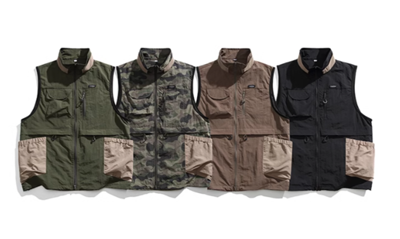 Multi-pocket fishing vest V0479