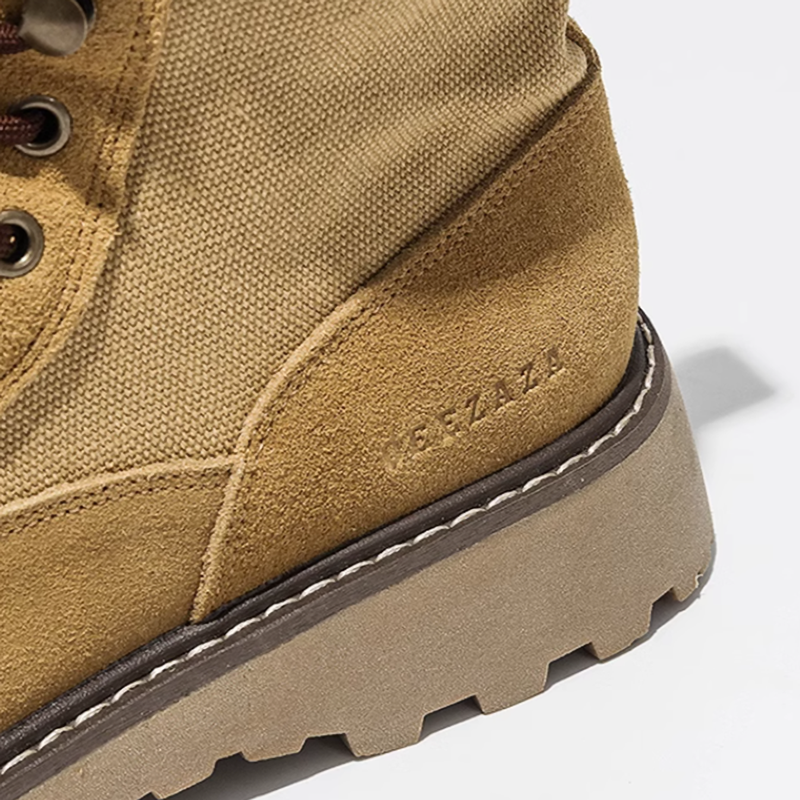 Winter suede work boots V0359