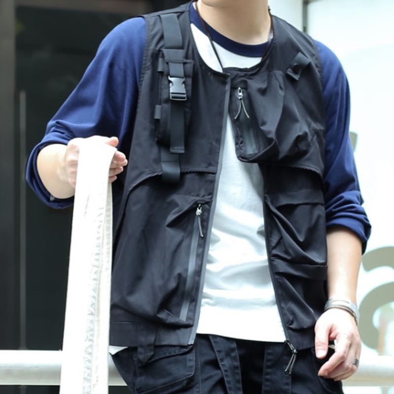 Buckle Strap Utility Vest