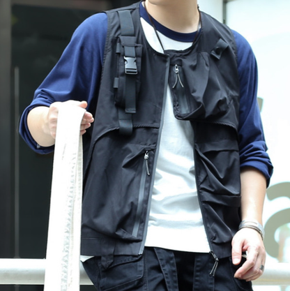 Buckle Strap Utility Vest