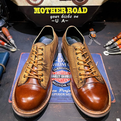Vintage Leather Work Shoes V0906