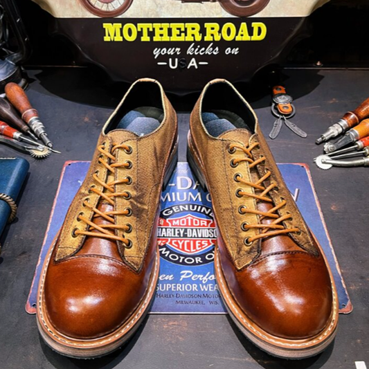 Vintage Leather Work Shoes V0906