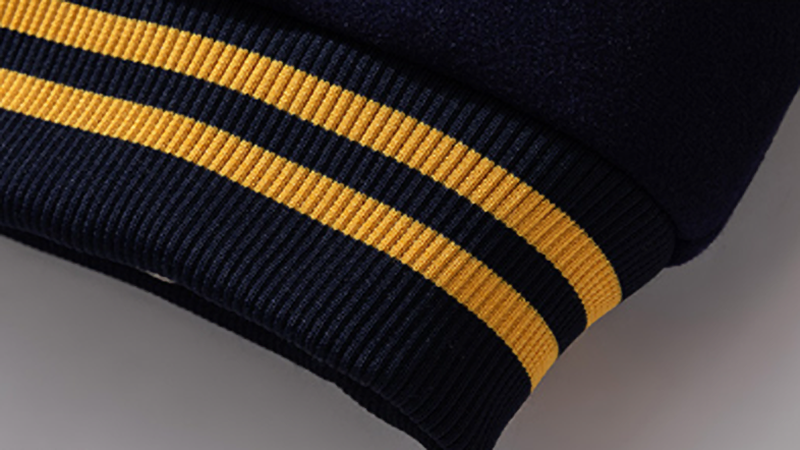 Retro Color-Block Baseball Jacket V0841