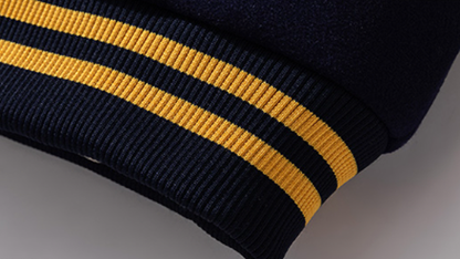 Retro Color-Block Baseball Jacket V0841