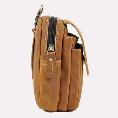 Leather Waist Pack Bag V0962