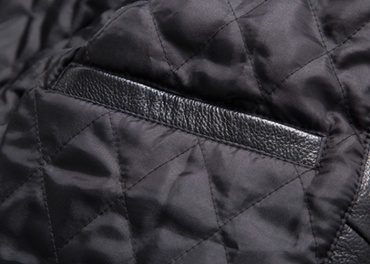 Leather Flight Jacket  V0874