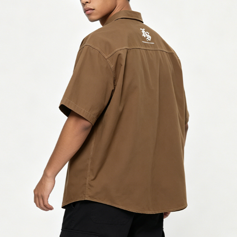 Chicano Popping Work Shirt V0774