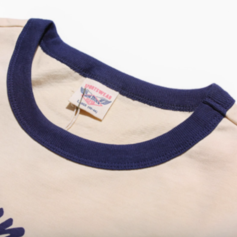 American Vintage  Biker Tee V0675