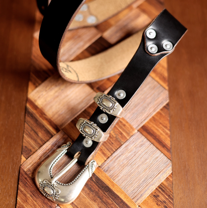 Handcrafted Western Leather Belts V1016