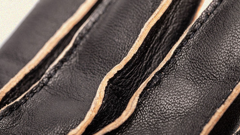 Retro Biker Leather Gloves V0917