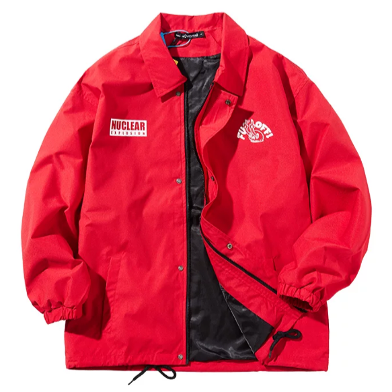 Oversized Coach Jacket V1054