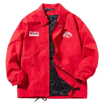 Oversized Coach Jacket V1054