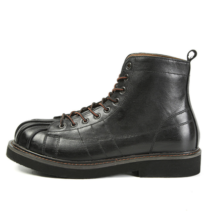 Classic Leather High-Top Boots V1032