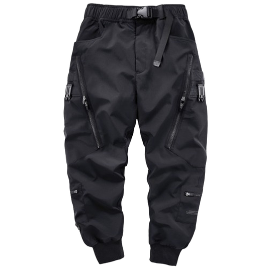 Multi-pocket jogger pants V0192