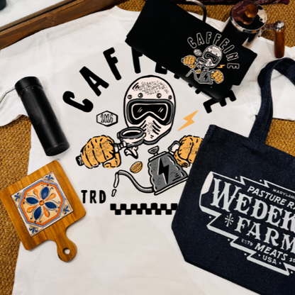 Rider's Cafe Graphic Tee V1013