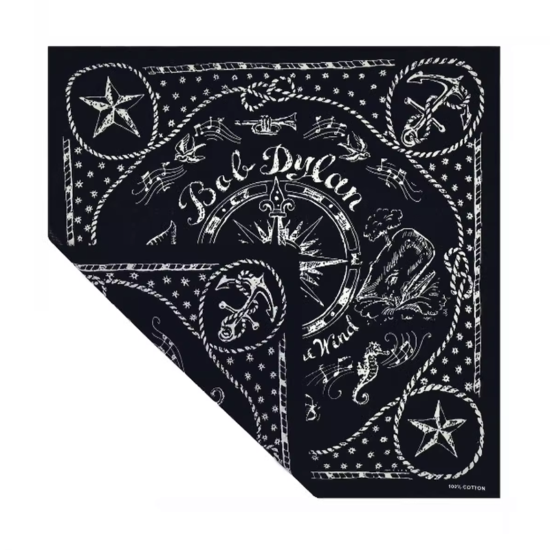 Ocean Retro Pattern Bandana V0244