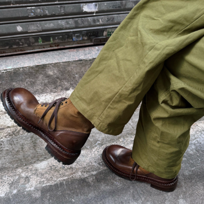 Retro Hiking Martin Boots V0869