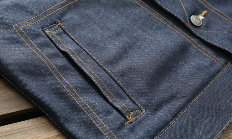 Americana Raw Denim Jacket V1042