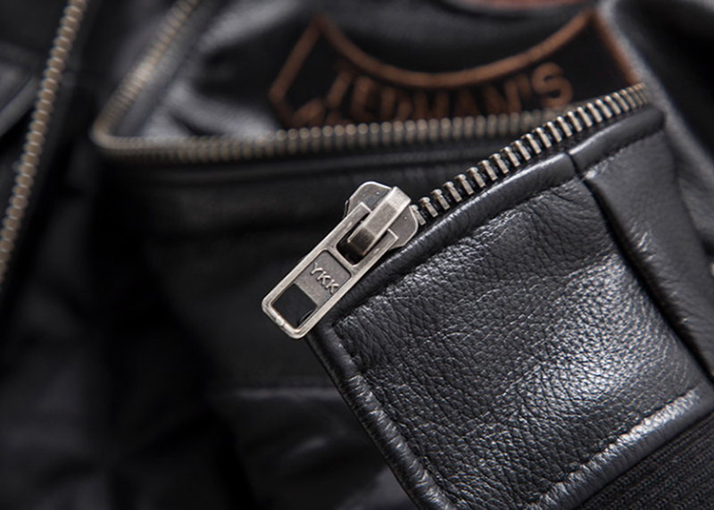 Leather Flight Jacket  V0874