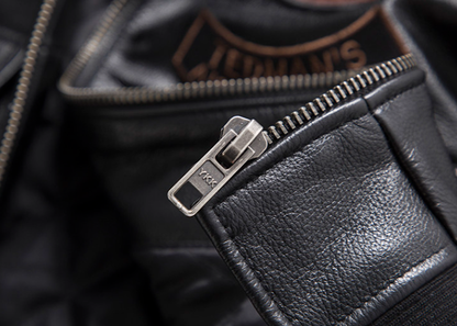 Leather Flight Jacket  V0874