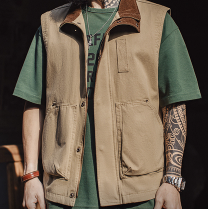 Vintage Safari Vest V0916