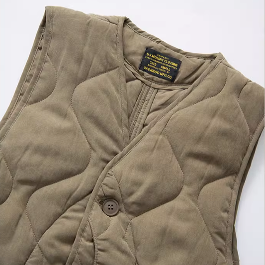 American Retro Quilted Vest Z0170