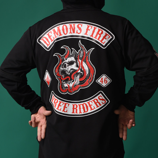 Motorcycle Baseball Shirt V1024