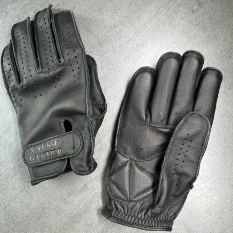 Vintage Leather Motorcycle Gloves V0928