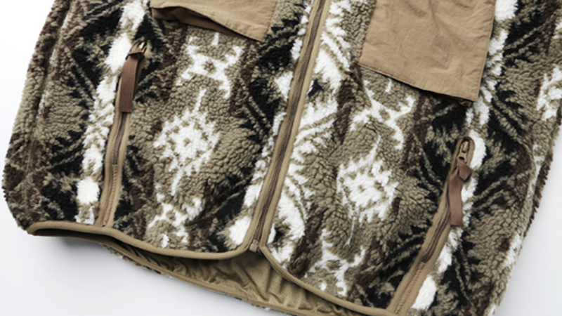 Retro Ethnic Workwear Jacket V0831