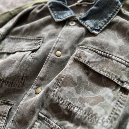 Vintage Camouflage Work Jacket V0923