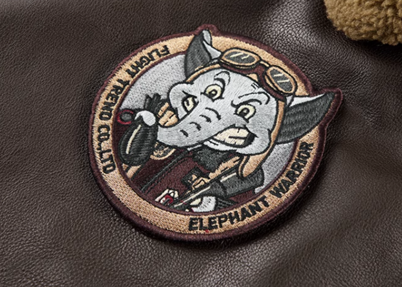 Elephant patch G-1 jacket V0154