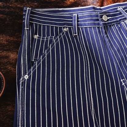Hickory Stripe Painter Pants V1045