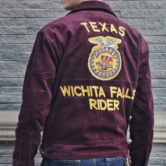 American Back Logo Corduroy ffaJacket Z0286