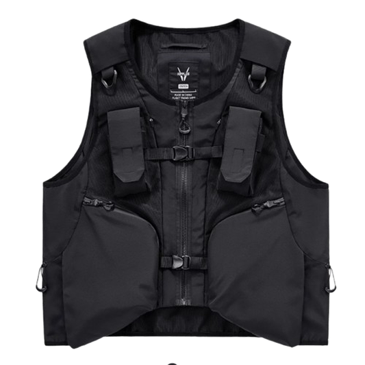 Functional pocket riding vest V0188