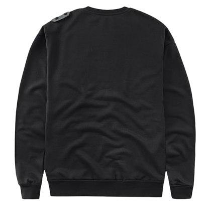 Asymmetrical pocket work sweatshirt V0191