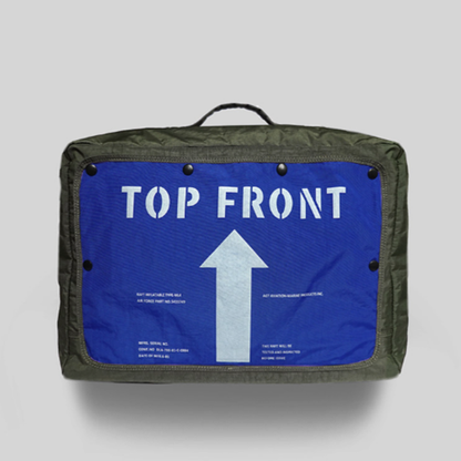 Vintage 70s Travel Tote Bag V0888