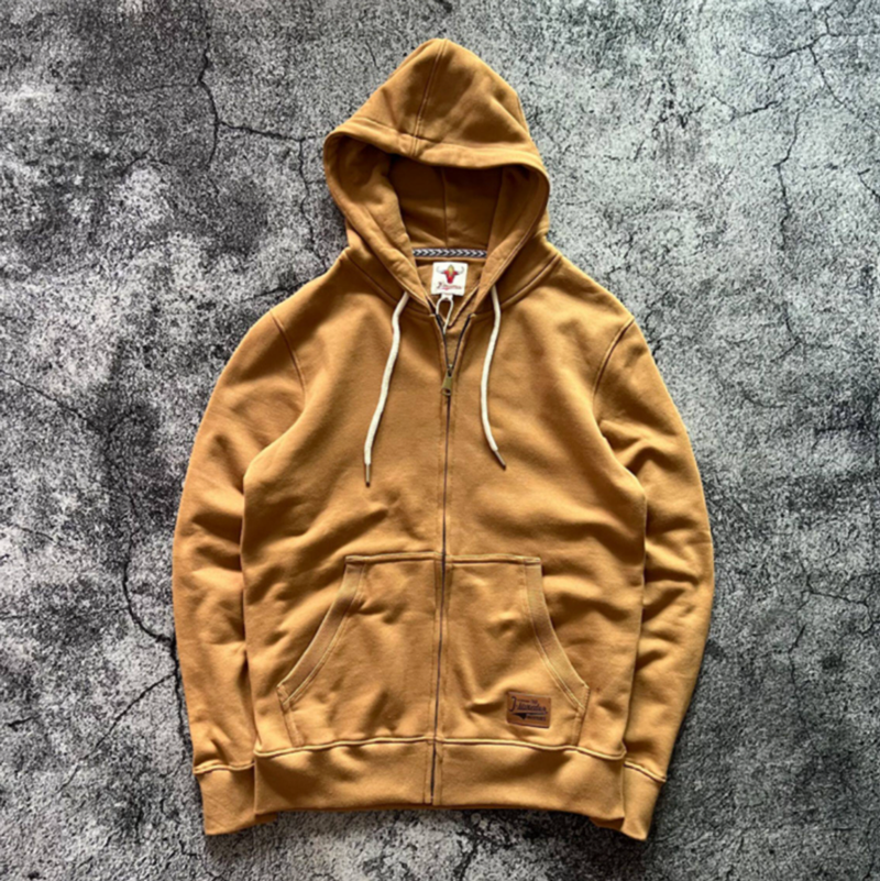 Lightweight Fleece Zip Hoodie V0921