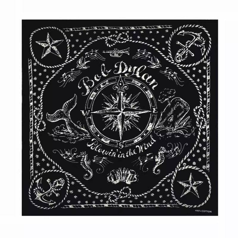 Ocean Retro Pattern Bandana V0244