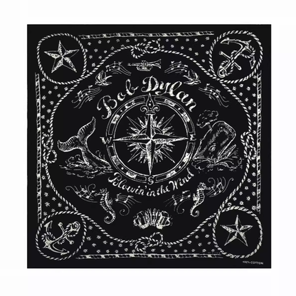 Ocean Retro Pattern Bandana V0244