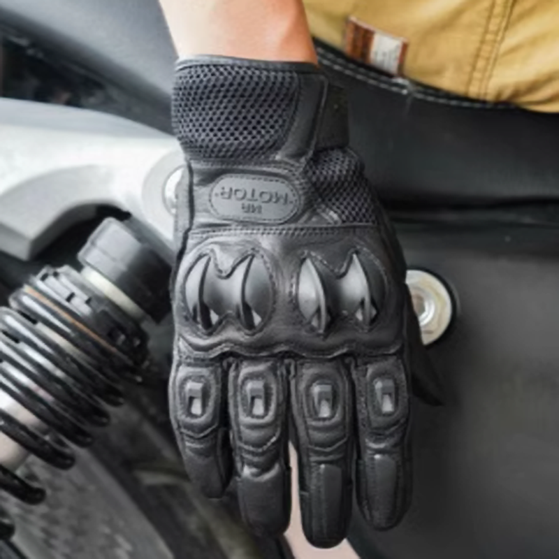 Mesh gloves with protectors V0128